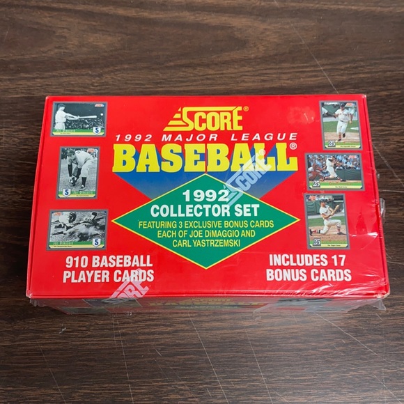 1992 score baseball complete set 17 bonus